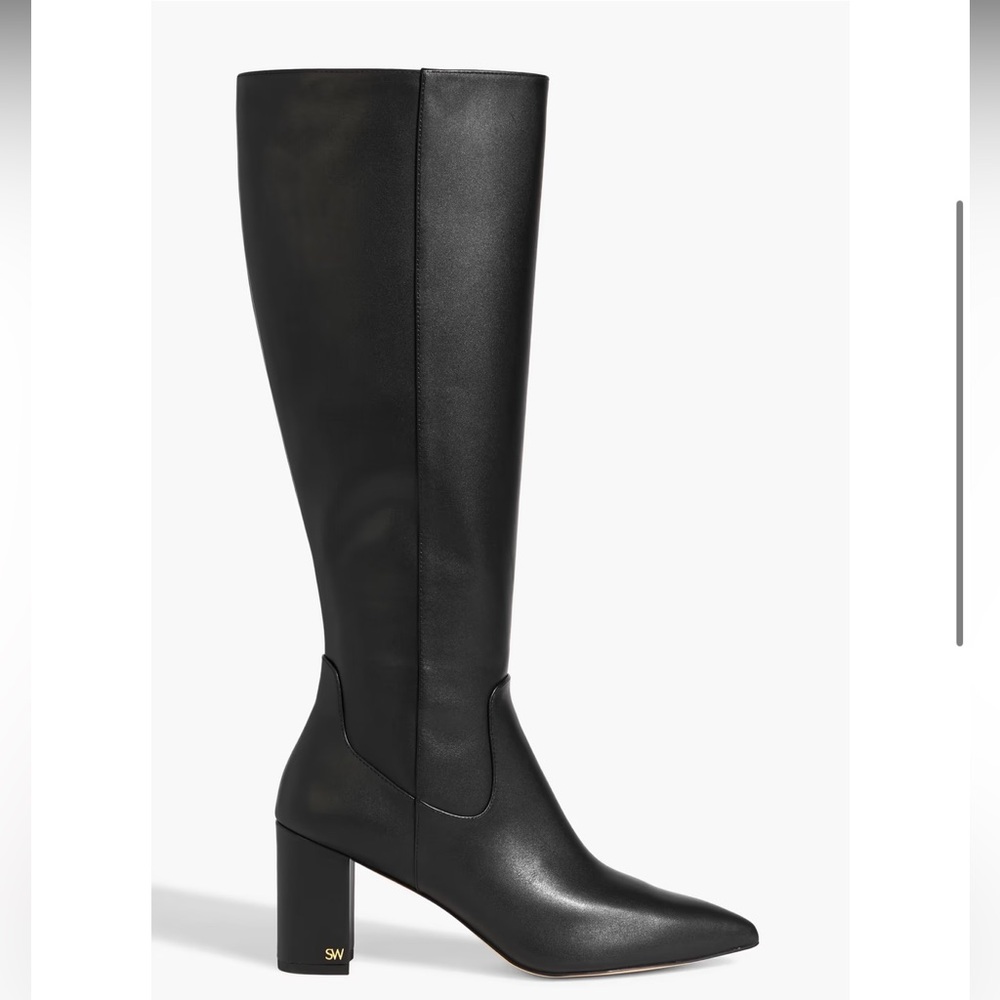 Stuart Weitzman Black Heeled Boots
